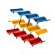 thumbnail image 4 of Organizador vasos, soporte para botellas y vasos, soporte para botellas para fregadero, oficina, vasos térmicos, refrigerador 3 niveles, 4 of 8