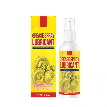 RAGUPEL 2-In-1 Anti-Rust Lubricant & Fast-Acting Rust Remover Spray for Metal,6.1Oz Multi-Purpose Formula for Vehicles,Tools & Chains – Protect & Restore (1Pcs)
