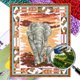 thumbnail image 1 of Kit Punto Cruz Elefantes Impresos Con Cuentas Bordado Parcial 35x42cm 9CT, 1 of 9