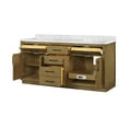 thumbnail image 3 of Ove Decors Athea 72 W x 22" D Freestanding Bathroom Vanity with Double Sink, Almond Latte, 3 of 16
