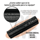 thumbnail image 2 of Para HP Pavilion G4-2000 Bateria compatible de 6 Celdas POWE BTRY11402, 2 of 7