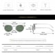 thumbnail image 5 of Gafas de Sol Vintage Polarizadas UV400 para Hombre Redondas Gleyemor, 5 of 6