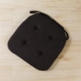 thumbnail image 3 of Dream Lifestyle Chair Cushion Sitting Cushion Seat Cushion Solid Color Dining Chair Pad with Ties Computer Desk Cushion Butt Pillow Non Slip Chair Pillow Pad for Kitchen Office 16.54"x16", 3 of 8