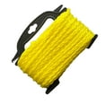 thumbnail image 4 of Hyper Tough 3/8 inch x 50 feet Yellow Polypropylene Hollow Braided Rope, 4 of 8