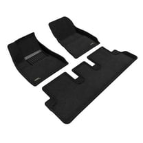 3D MAXpider Custom Fit Elegant Floor Mat (Black) Compatible with Tesla Model 3 Highland 2024-2026 - Full Set