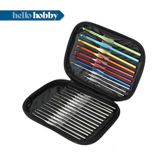 Hello Hobby Master Crochet Hook Set, 25 Count