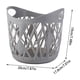 thumbnail image 3 of RKSTN laundry basket Household Bathroom Laundry Basket Dirty Clothes Basket Dirty Clothes Partition Shower Storage Basket Dirty Clothes Basket Portable Dirty Clothes Basket, 3 of 7