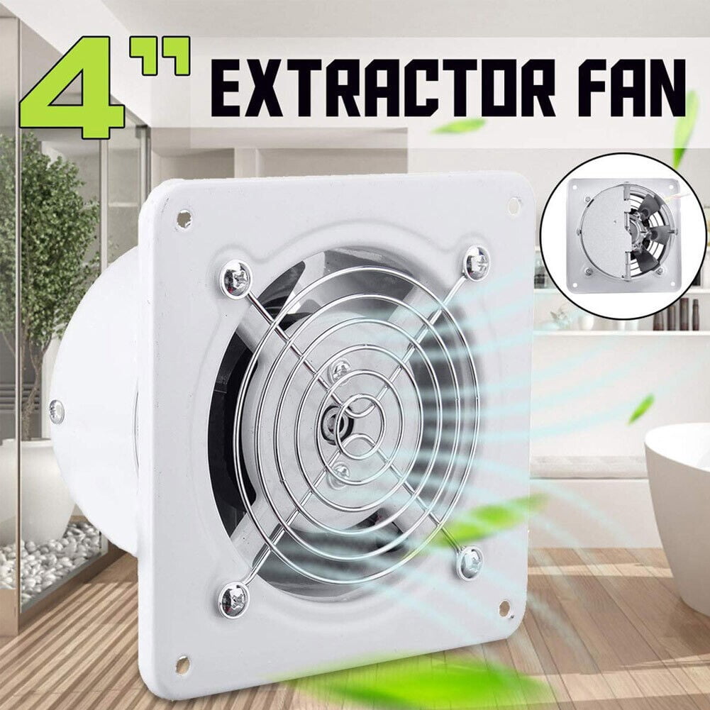 Powerful And Quiet 4 Inch Exhaust Fan for Kitchen And Bathroom Ventilation