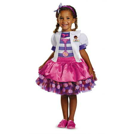 Disney Doc Mcstuffins Tutu Deluxe Toddler Costume, Medium/3T-4T, Quality materials used to make Disguise products By