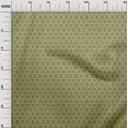 thumbnail image 2 of oneOone Cotton Silk Fabric Honeycomb Geometric Printed Fabric 1 Yard 42 Inches Wide, 2 of 4