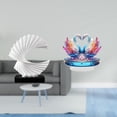 thumbnail image 2 of Escultura de ola, estatua de cisne de resina, figura de ganso, adorno abstracto coleccionable, acabado pulido, ideal para regalar, decoración del, 2 of 8