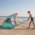 thumbnail image 4 of WolfWise Tienda de Playa Portátil para 3 Personas, Sombrilla UPF 50+, con Suelo Extensible, Verde Menta, 4 of 8