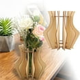 thumbnail image 2 of Oliegs Blanket Floral Display Rack Wooden DIY Shelf For Holiday Tabletop And Festive Home Organization Storage, 2 of 5