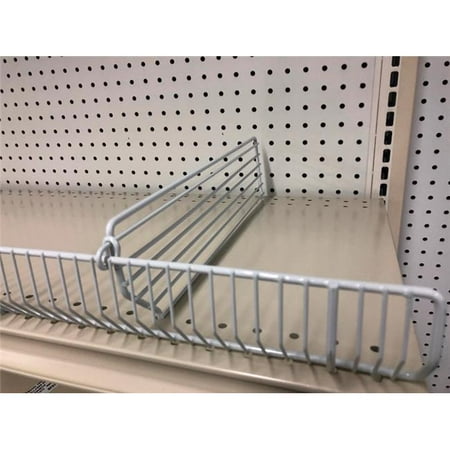 

9007313 WIRE BN DIVDR3X16GRY20PK Trion 3 in. H X 1/2 in. W X 16 in. L Powder Coated Gray Shelving Unit 20 pk