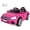 Pink, variant on Costway Licensed Mercedes-Benz SL R231 Kids Ride on Car 12V Electric Vehicle with Music White