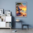 thumbnail image 7 of Diamond Art Kit for Adults, Elderly Wizard Beach Sunset Scene Diamond Painting for Adults Beginners, 5D DIY Diamond Art Painting Kits, Colorful Diamond Painting Craft for Home Decor 12x16, 7 of 7