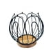 thumbnail image 5 of Portacápsulas de café Cesta para cápsulas de café Forma de capullo de flor Cápsula de café multiusos Negro, 5 of 9