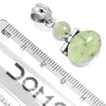 thumbnail image 2 of 925 Sterling Silver Women Jewelry Natural Prehnite Pendant, 2 of 4