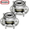 thumbnail image 3 of MotorbyMotor 950-001 Front Wheel Bearing and Hub Assembly 4WD with 6 Lugs Fits for Lexus GX460 GX470 (All Models), Toyota 4Runner FJ Cruiser Tacoma (4WD ONLY) Hub Bearing (4WD 4x4, 515040)-2PK, 3 of 8