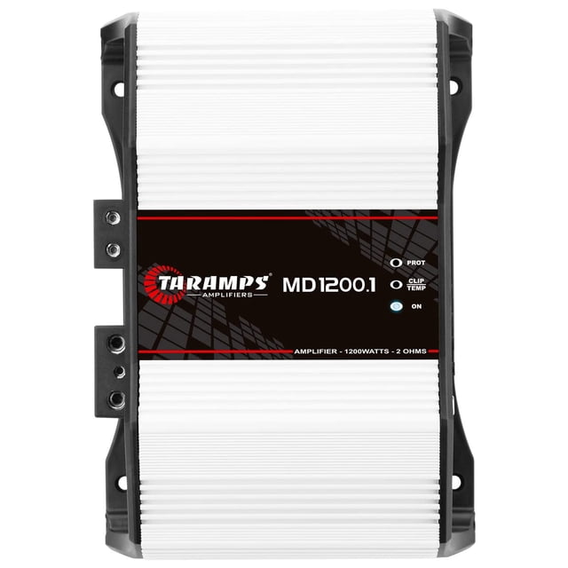 Amplificador Taramp's MD 1200.1 1200 W RMS 2 ohmios monobloque