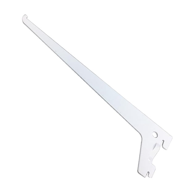 Soporte de estante Baoblaze Soporte de placa de acero 2 espesor 150 mm carga de Rodamiento 60 kg Blanco