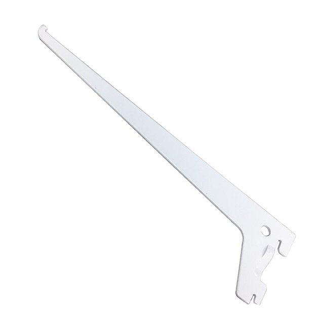 Soporte de estante Baoblaze Soporte de placa de acero 2 espesor 150 mm carga de Rodamiento 60 kg Blanco