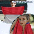 thumbnail image 6 of Garronmavis Belize Flag Print 1 PC Front Car Seat Towel Cover Stain Resistant Breathable Non-Slip Universal Fit for Cars SUVs Trucks Sedans Vans Daily Commute Use, 6 of 9