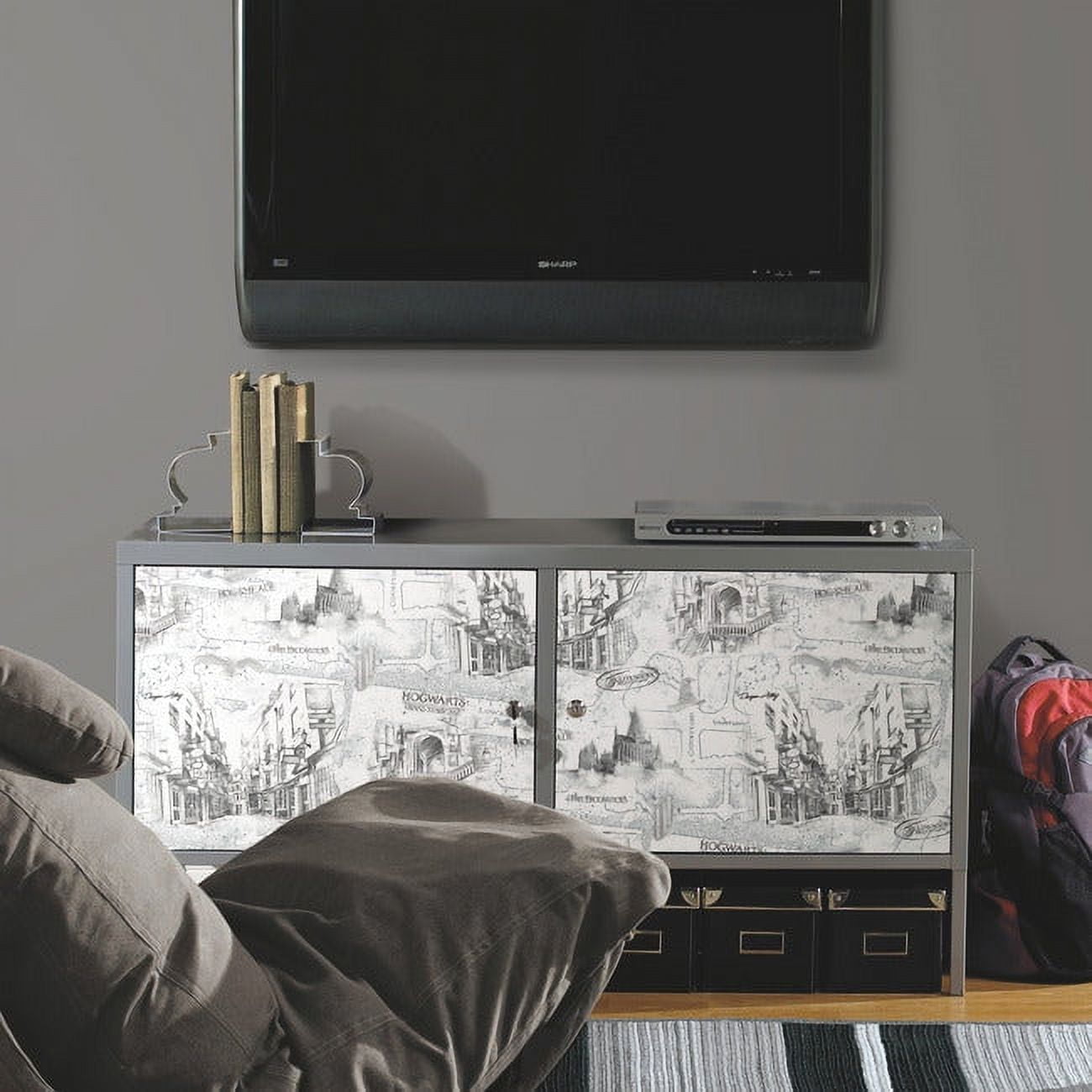 Harry Potter Map Peel and Stick Wallpaper