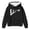 Black, variant on Women's Bear Hoodie Funny Casual Sweatshirt Womens plus Sweatshirts Hoodies