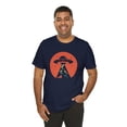 thumbnail image 5 of Funny UFO Shark t-shirt, Shark Flying Saucer Shark lover unisex T Shirt, 5 of 7