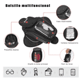 thumbnail image 4 of Bolsa De Depósito  Bloosom Mochila Para Moto Con Imanes Tanque Bolsa Negro, 4 of 4