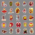 thumbnail image 3 of Graffiti impermeable pegatina Iron Man Laptop vinilo calcomanías JAMW Sencillez, 3 of 5