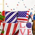 thumbnail image 1 of Fiudx Ofertas Flash Del Día Almohadas Del Día De La Independencia Americana, Sofás, Almohadas, Almohadas Con Bandera Americana, Muebles Para El Hogar, Decoraciones Y Adornos, 1 of 2