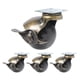 thumbnail image 5 of Juego de 4 ruedas giratorias de bola para muebles con placa superior, instalación sencilla, placa giratoria universal para muebles 2 pulgadas, 5 of 8