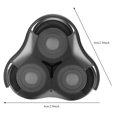 thumbnail image 3 of Rdeghly Accessoire de Remplacement de Tête de Rasoir en Acier Compatible avec RF10 RF1250 RF12 RF1280 RF1180 RF11, Tête de Rasoir en Acier, Tête de Rasoir Compatible avec, 3 of 8