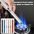 thumbnail image 2 of 1 Set Electric Igniter USB Rechargeable Flameless Candle Igniter Windproof Pulse Igniter for Home Outdoor Camping, 2 of 7