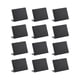 thumbnail image 1 of Pizarras pequeñas mayimx Letreros de mesa Pizarra en forma de L 127x10cm 12 Uds, 1 of 9