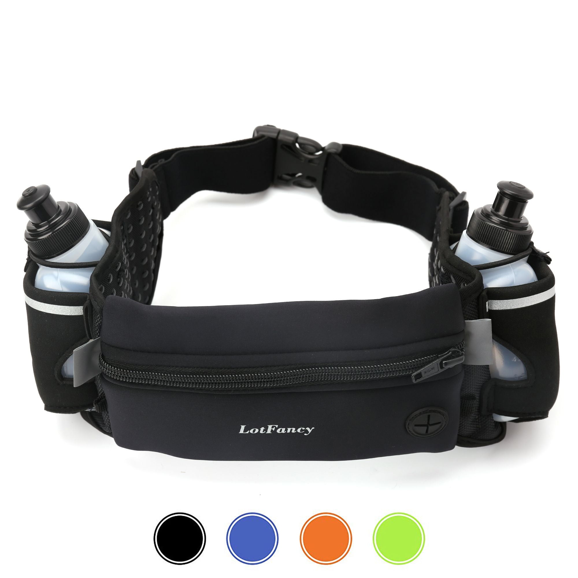 lotfancy running fuel belt with water bottle