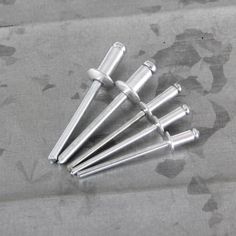 Hyper Tough Aluminum Rivets Assortment Kit 250 Pieces in Divided