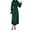 Green Dress for Women, variant on Ygbgbb Women's High-end Satin Long Sleeved Loose Fitting Dress Elegant Temperament Women's Evening Dress (Army Green,M)