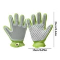 thumbnail image 4 of Pet Grooming Glove, Hair Removal Brush, Pet Supplies, Gentle Massage Design, for Home Pet Care, Cat Dog Shedding Solution | A KTFgvq, 4 of 8