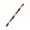 thumbnail image 1 of Cuerda divisora de piscina, divisor de carril de piscina, con boyas flotantes, línea de flotación de boya de carril para deportes acuáticos, playa, 15 cm de diámetro, 1 of 8