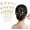 Gold, variant on 18 count U-Shaped Hair Pins for Wedding Bridal Hair Accessories 5 Sizes (0.8-1.6cm) Bobby Pins, Hairpins for Updos, Prom,Thick Hair, Bridesmaid, Decorative Hair