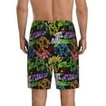 thumbnail image 3 of Kdxio Game Joysticks Print Mens Sleep Shorts Bottoms Soft Comfy Pajama Wear Pants with Drawstring Pockets, 3 of 7