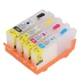 thumbnail image 3 of Printer 4PCS Ink Cartridge Permanent Chip Smooth Output Large Capacity 4 Colors Replacement for Printer, 3 of 7