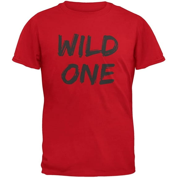 Old Glory Mens Wild One Short Sleeve Graphic T Shirt