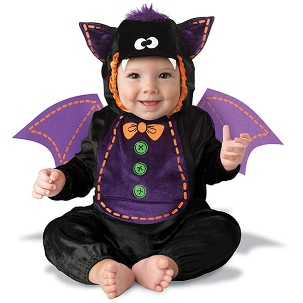 Halloween Baby bat costume Size 6-12 Months by Fun World - Walmart.com ...