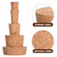 thumbnail image 5 of Artibetter 25pcs Botella de vino Tapones de corcho Tapones de botella a prueba de fugas Tapones de botella de cerveza de vino de vino, 5 of 7