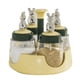 thumbnail image 1 of Salero giratorio para especias con tapa, botella aromatizante de vidrio para cocina, restaurante, hogar, verde, 1 of 10