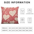 thumbnail image 5 of Nawypu  Valentines Day Pillow Covers Birthday Gifts Love Pattern Throw Pillow Cover Decorations Farmhouse Outdoor for Home Decor, 5 of 5
